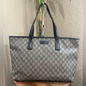 GUCCI GG SUPREME MONOGRAM TOTE